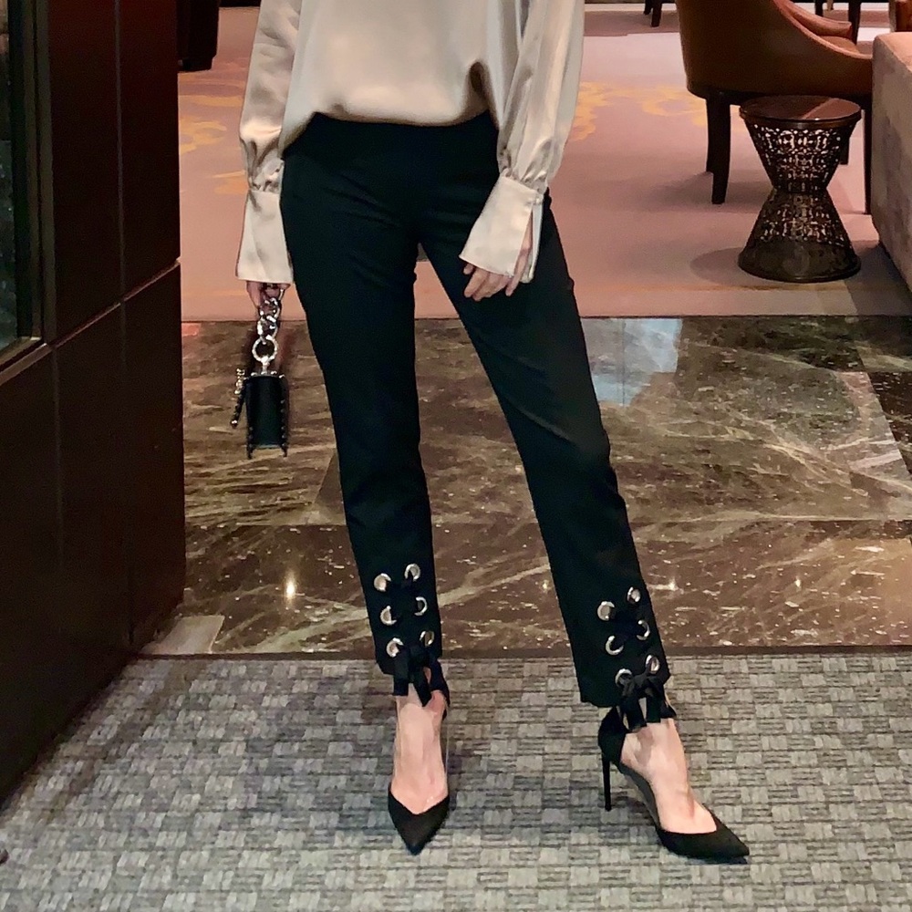 Cotton skinny trousers, 36 / 6